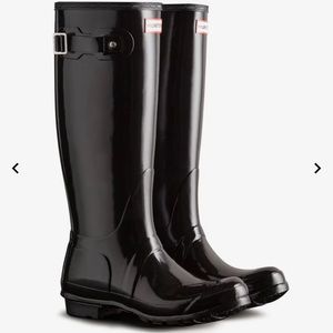 Hunter Rain Boots - Glossy